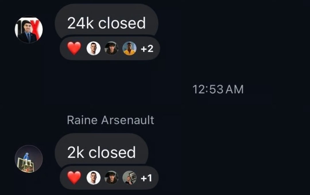 24k closed and 2k closed